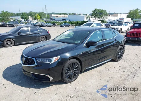 2019 Acura Tlx Tech Pkg from USA, damaged, VIN 19UUB2F49KA007285